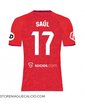 Sevilla Saul Niguez #17 Maglia Gara Trasferta Repliche 2024-25 Maniche Corte